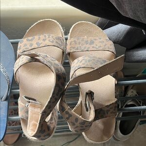 Cheetah Sandals